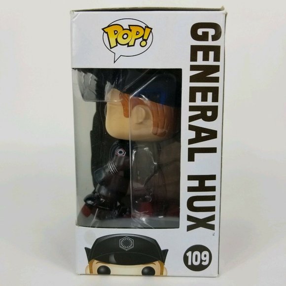 Funko Pop Star Wars General Hux 109 Vinyl Bobble Head Figure Disney Toy New - Picture 4 of 12